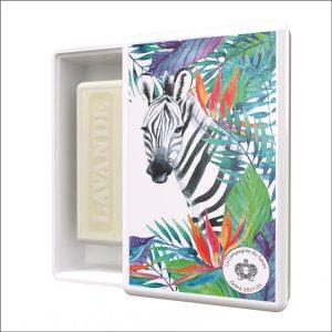 boite à savon Exotic Zebra