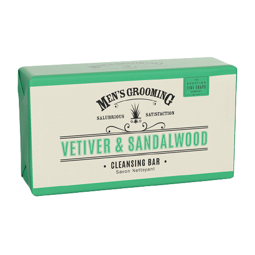 Savon solide Scottish fine soap Vetiver et Sandalwood